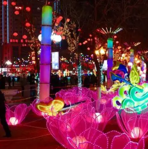 南充市政亮化好色先生TV版製作施工安裝