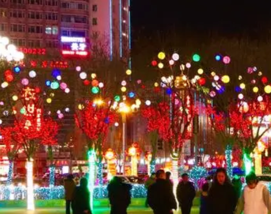 南充市政亮化好色先生TV版製作施工安裝