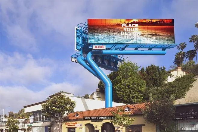 四川廣告好色先生TV版標識牌亮化工程