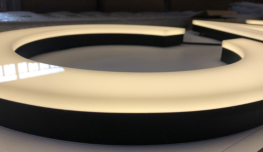 LED發光字光源光汙染怎麽避免？