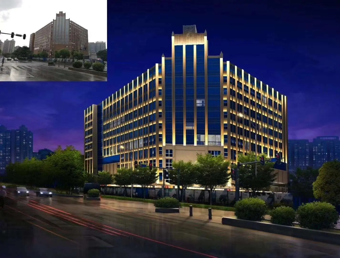 成都照明亮化好色先生TV版製作安裝